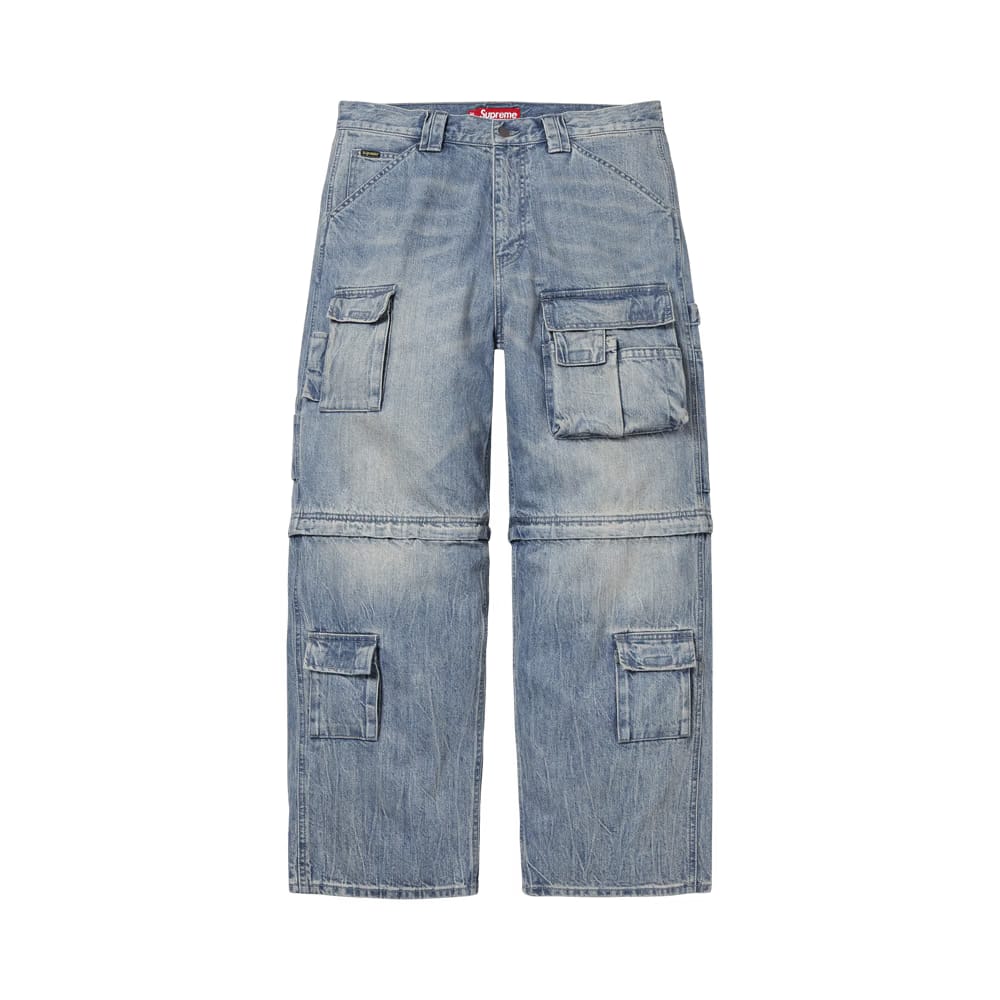 Supreme Zip-Off Utility Pant Denim