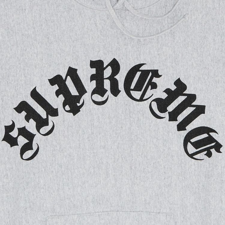 Supreme Printed Arc Hoodie Heather Grey