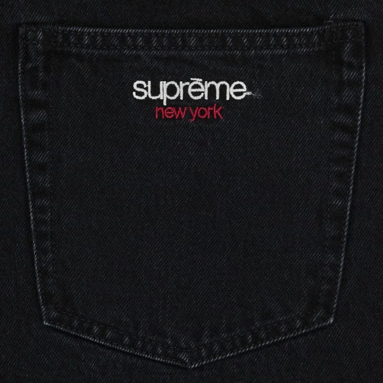Supreme Baggy Denim Shorts Black