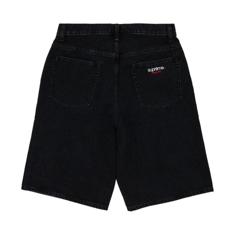 Supreme Baggy Denim Shorts Black