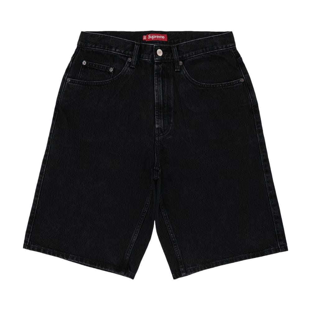 Supreme Baggy Denim Shorts Black