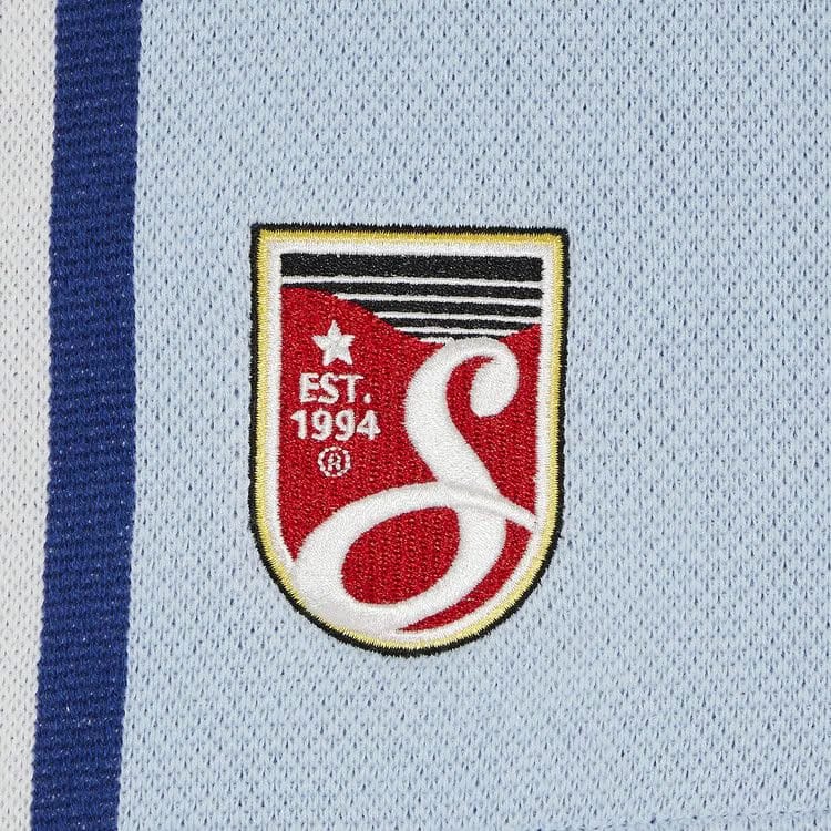 Supreme x Umbro Knit Soccer Shorts Light Blue