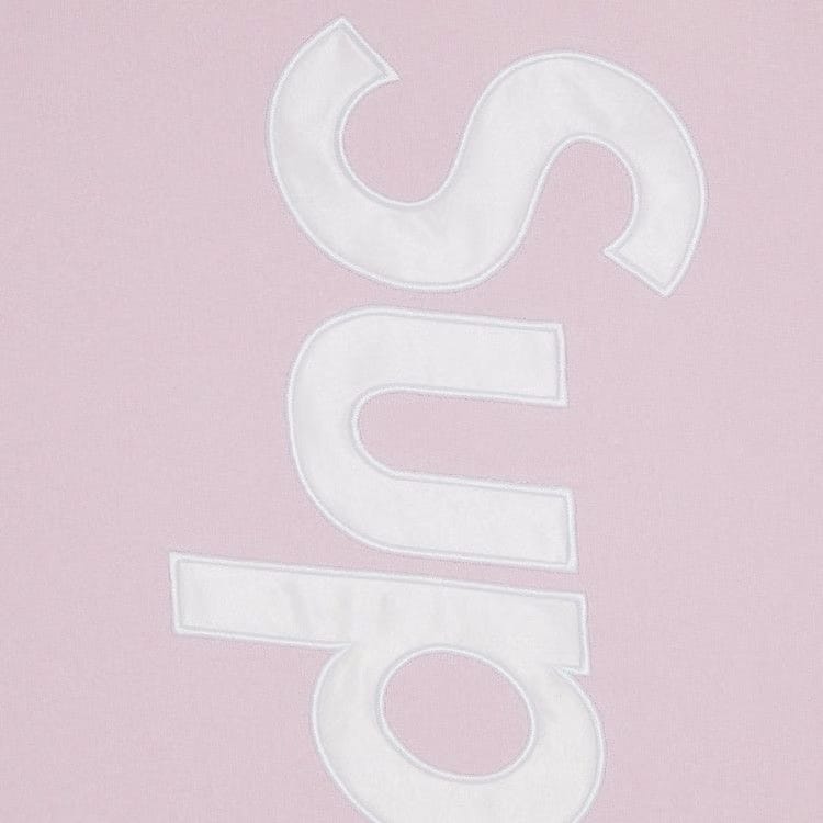 Supreme Satin Appliqué Sweatpant Light Pink