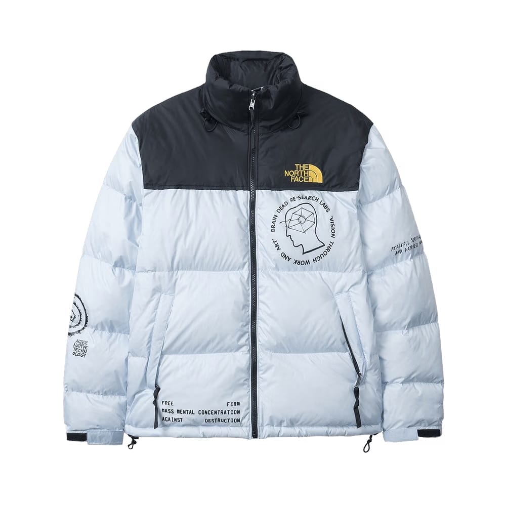 Brain Dead x The North Face Retro Nuptse Jacket Cashmere Blue