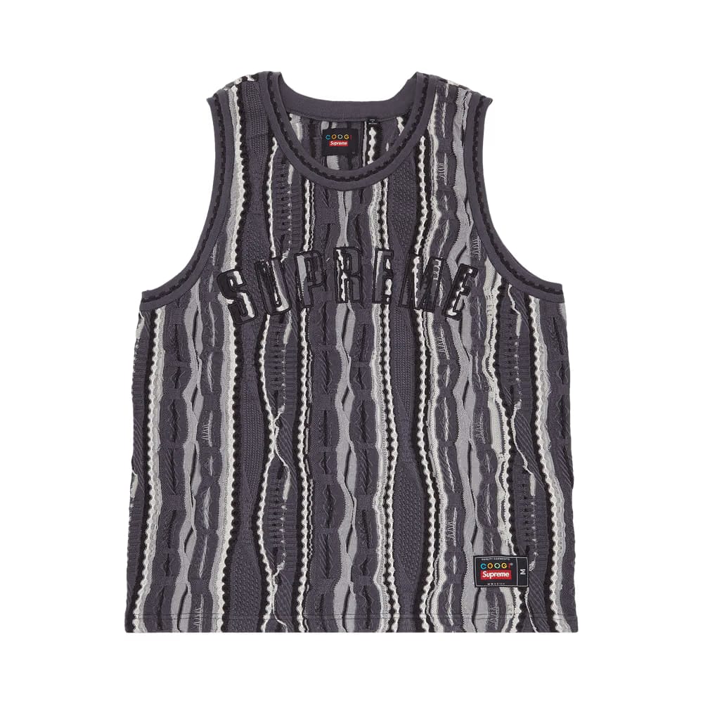Supreme x Coogi Basketball Jersey Black