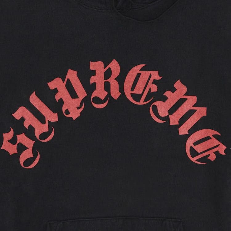 Supreme Printed Arc Hoodie Black