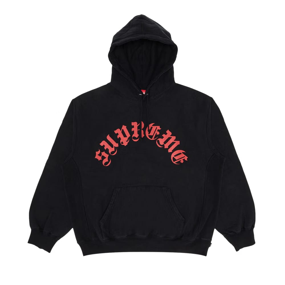 Supreme Printed Arc Hoodie Black