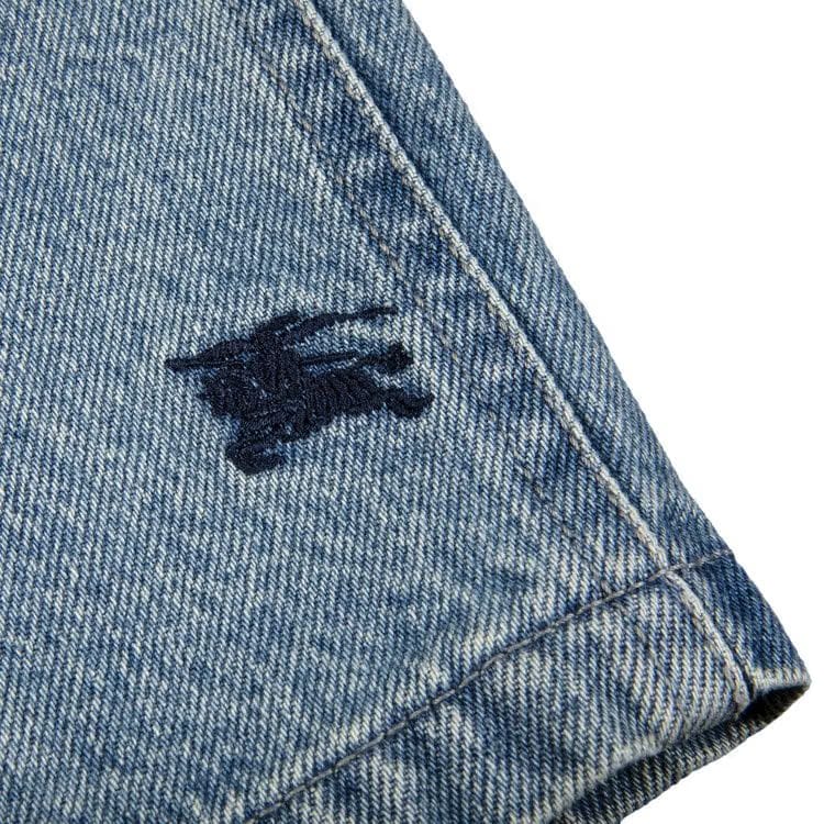 Supreme x Burberry Denim Shorts Washed Blue