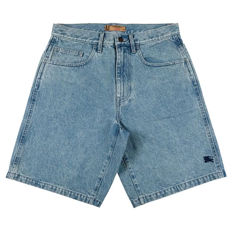 Supreme x Burberry Denim Shorts Washed Blue