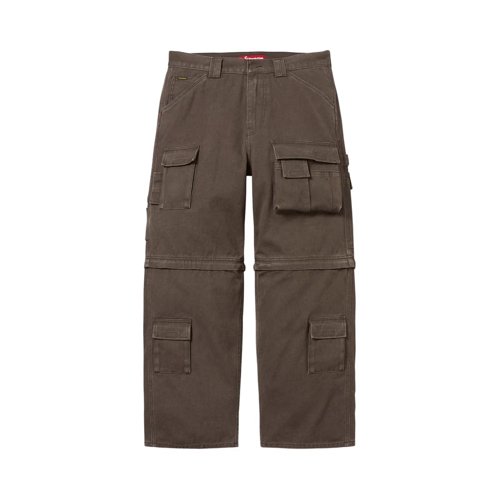 Supreme Zip-Off Utility Pant Brown