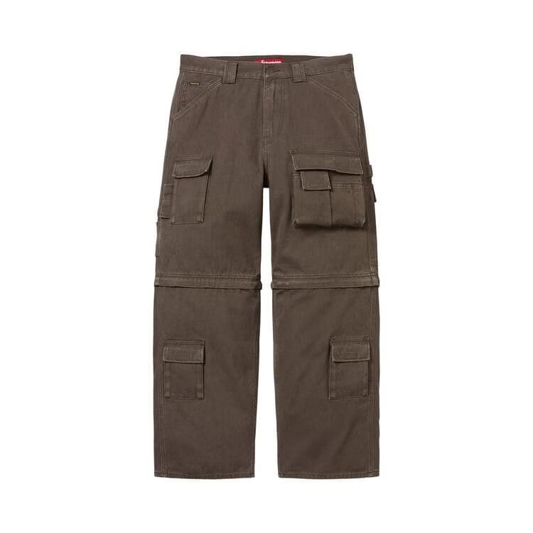 Supreme Zip-Off Utility Pant Brown
