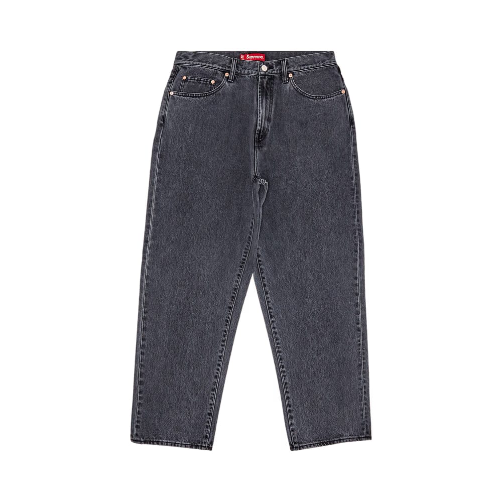 Supreme Baggy Jean Washed Black