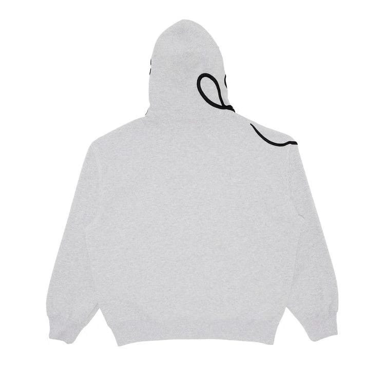Supreme Shoulder Script Hoodie Ash Grey