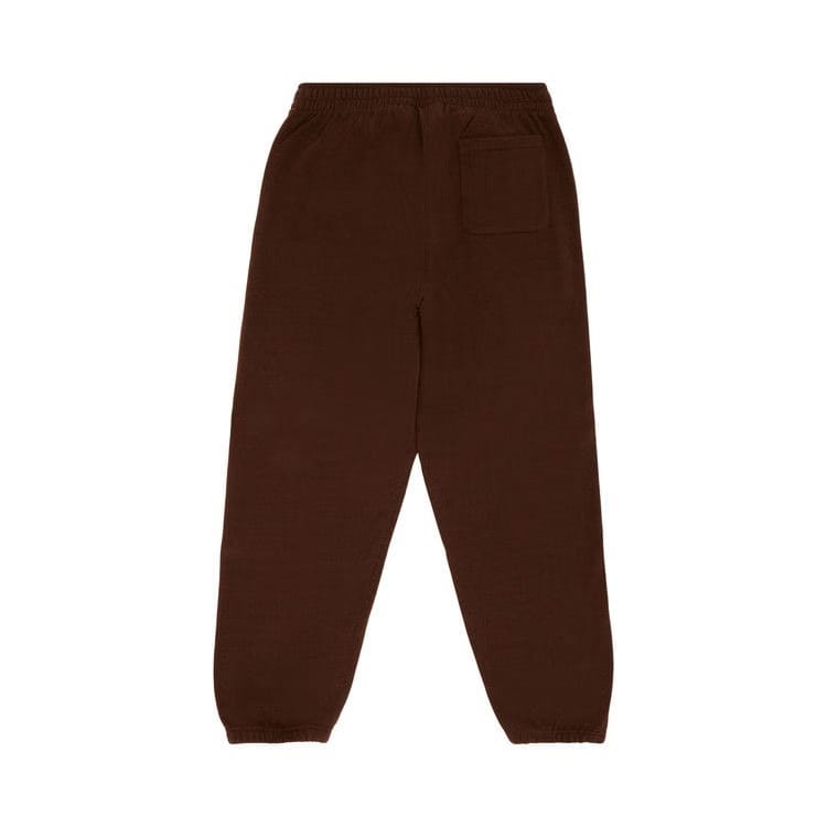 Supreme Satin Appliqué Sweatpant Brown