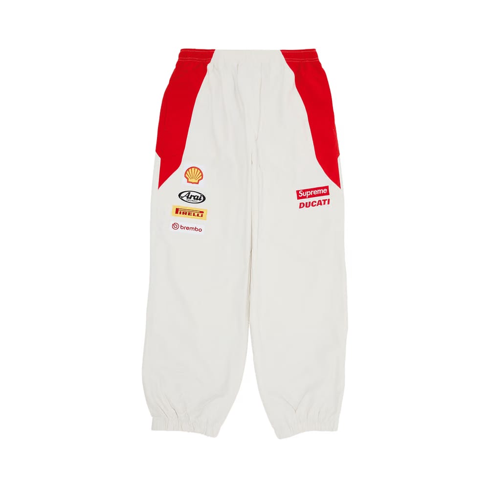 Supreme x Ducati Track Pant Light Grey