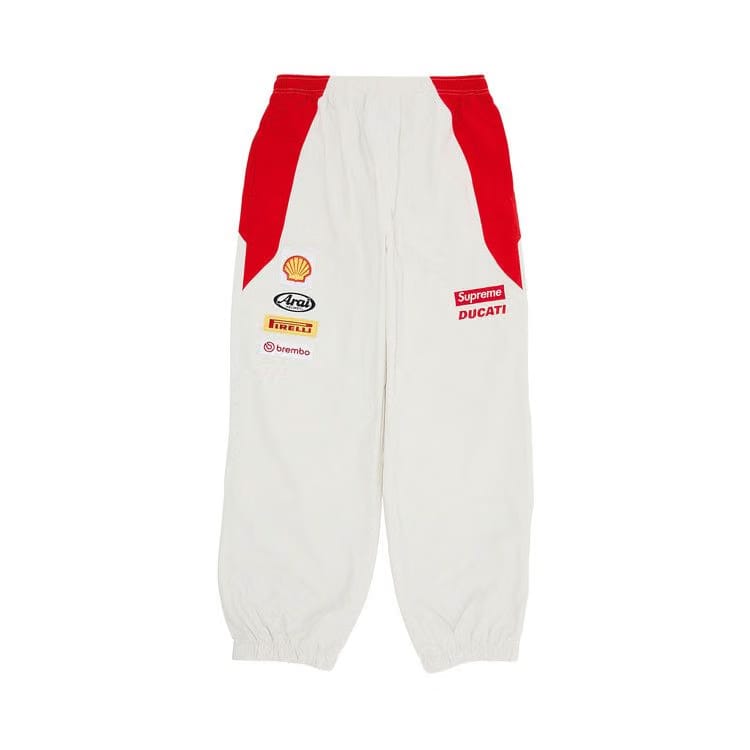 Supreme x Ducati Track Pant Light Grey