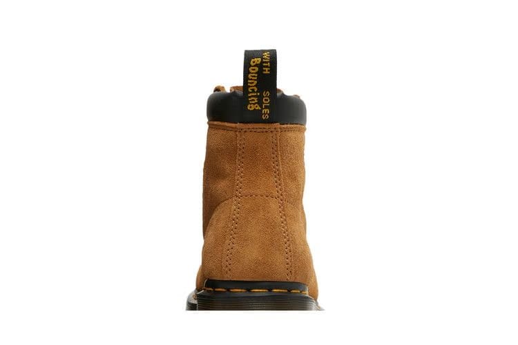 Stussy x Dr. Martens 939 Suede Ankle Boots Chestnut