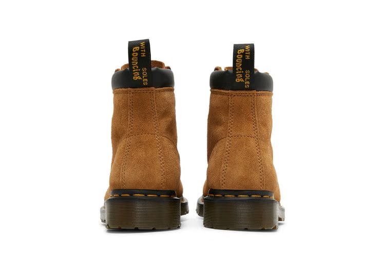 Stussy x Dr. Martens 939 Suede Ankle Boots Chestnut