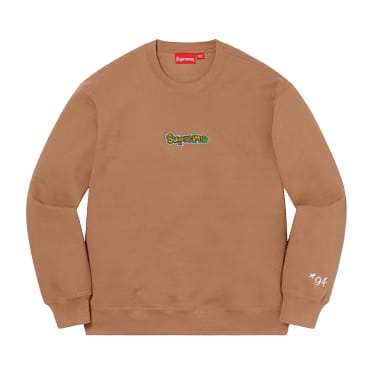 Supreme Gonz Logo Crewneck Brown