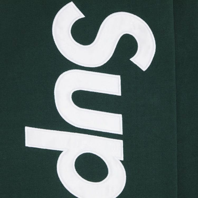 Supreme Satin Appliqué Sweatpant Dark Green