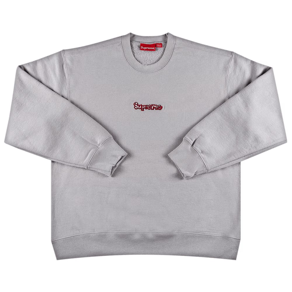 Supreme Gonz Logo Crewneck Grey