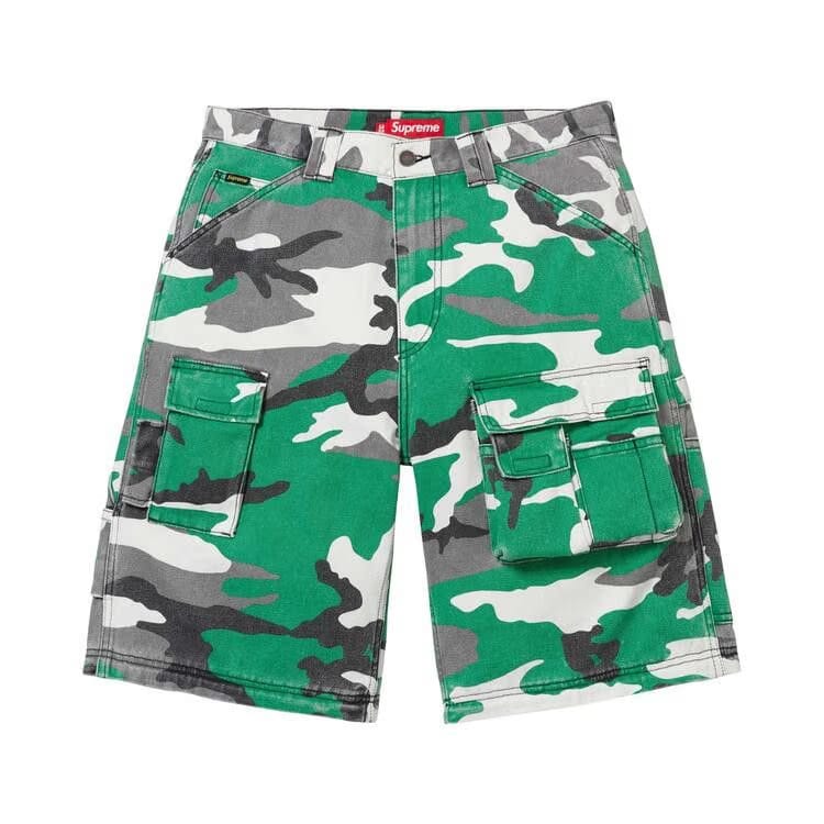 Supreme Zip-Off Utility Pant Green Camo