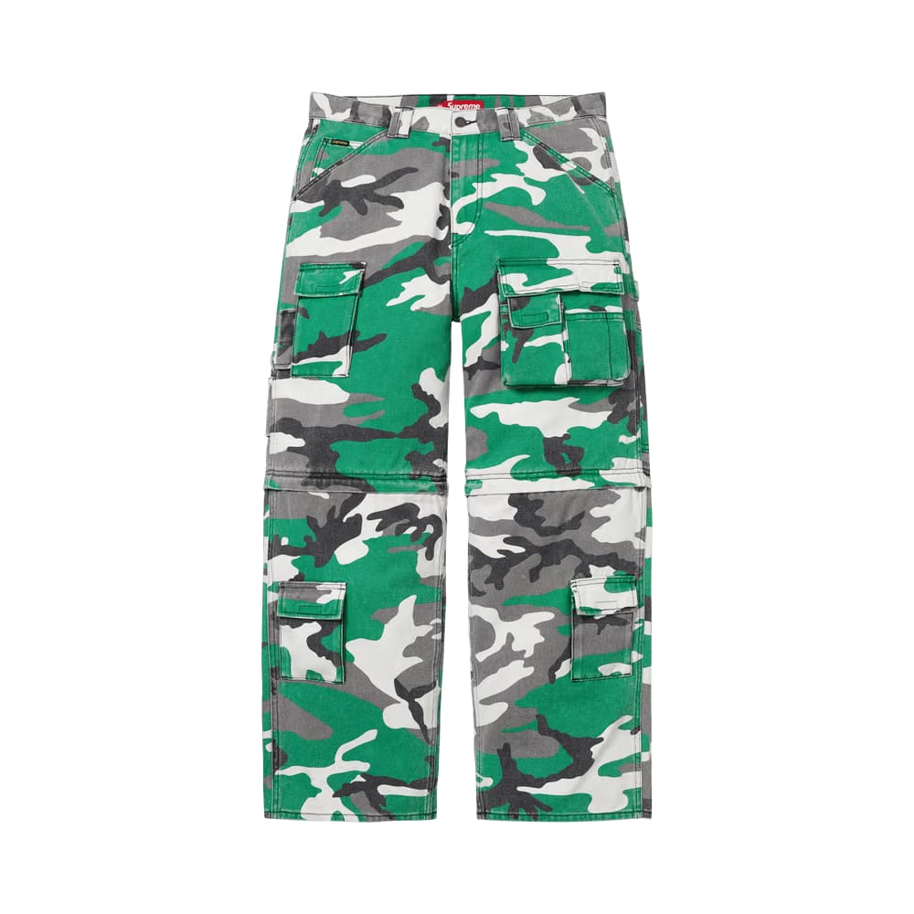 Supreme Zip-Off Utility Pant Green Camo