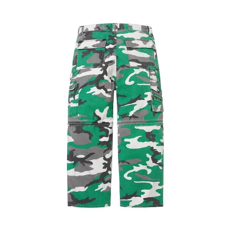 Supreme Zip-Off Utility Pant Green Camo