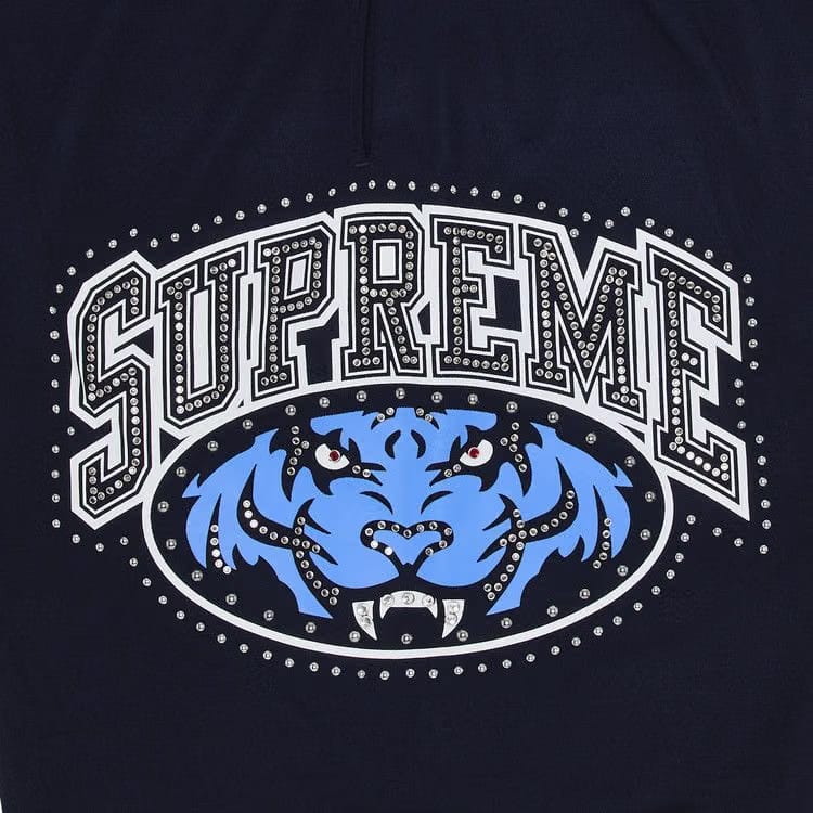 Supreme Studded Basketball Shorts Navy