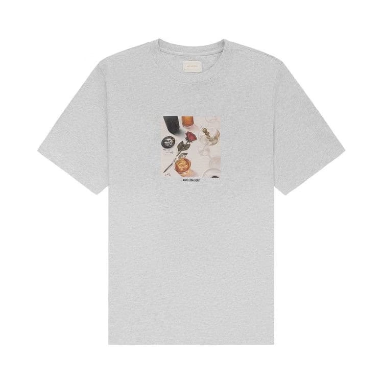 Aimé Leon Dore Dinner Scene T-Shirt Silver Mx