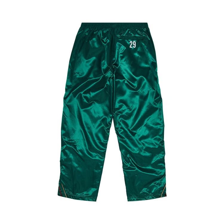 Supreme Satin Track Pant Green