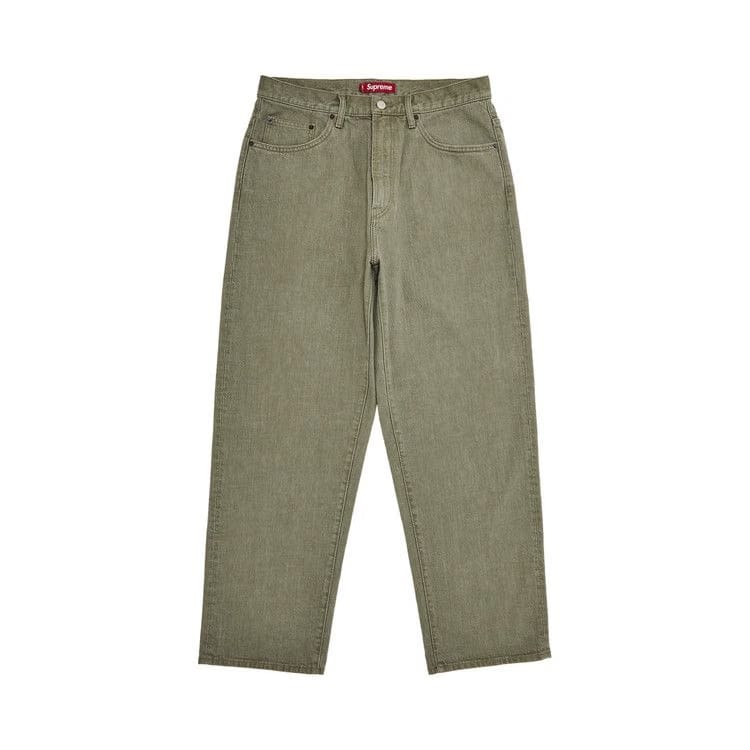 Supreme Baggy Jean Olive