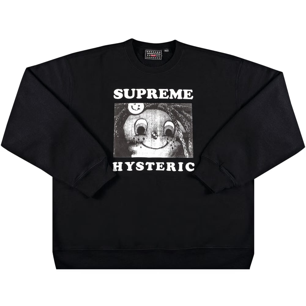 Supreme x Hysteric Glamour Crewneck Black