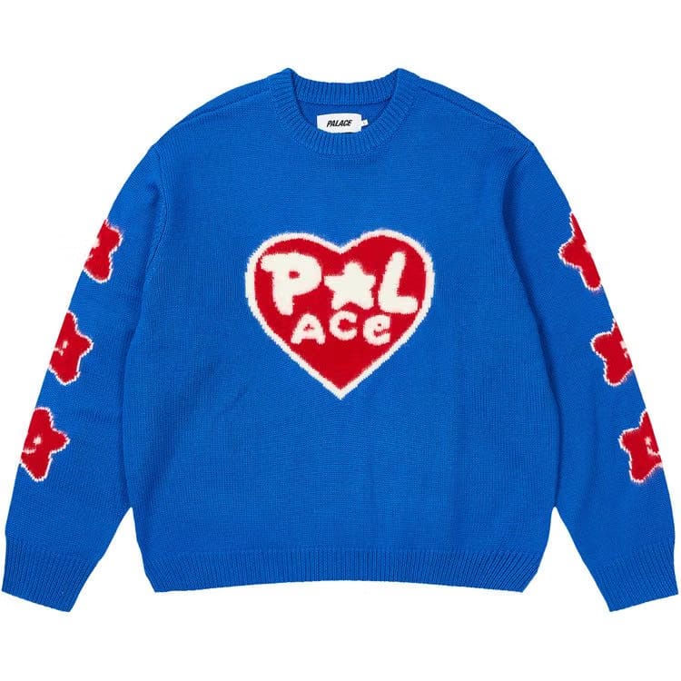 Palace Cosy Knit Blue Berry