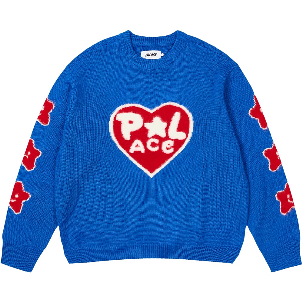 Palace Cosy Knit Blue Berry