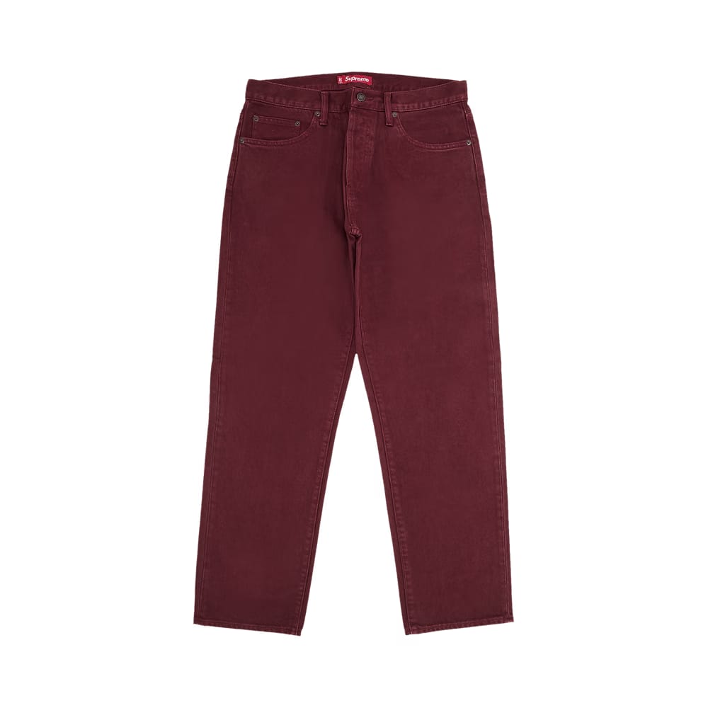 Supreme Regular Jean Red