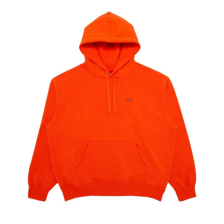 Supreme Small Box Hoodie Bright Orange