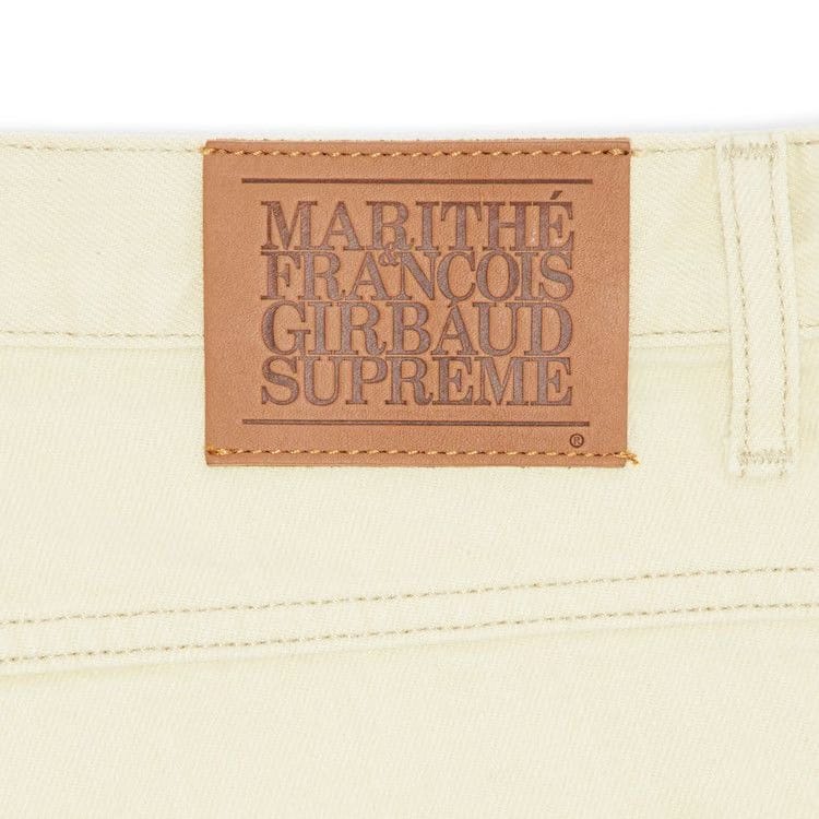 Supreme x Martithé + François Girbaud X-Seam Baggy Jean Pale Yellow