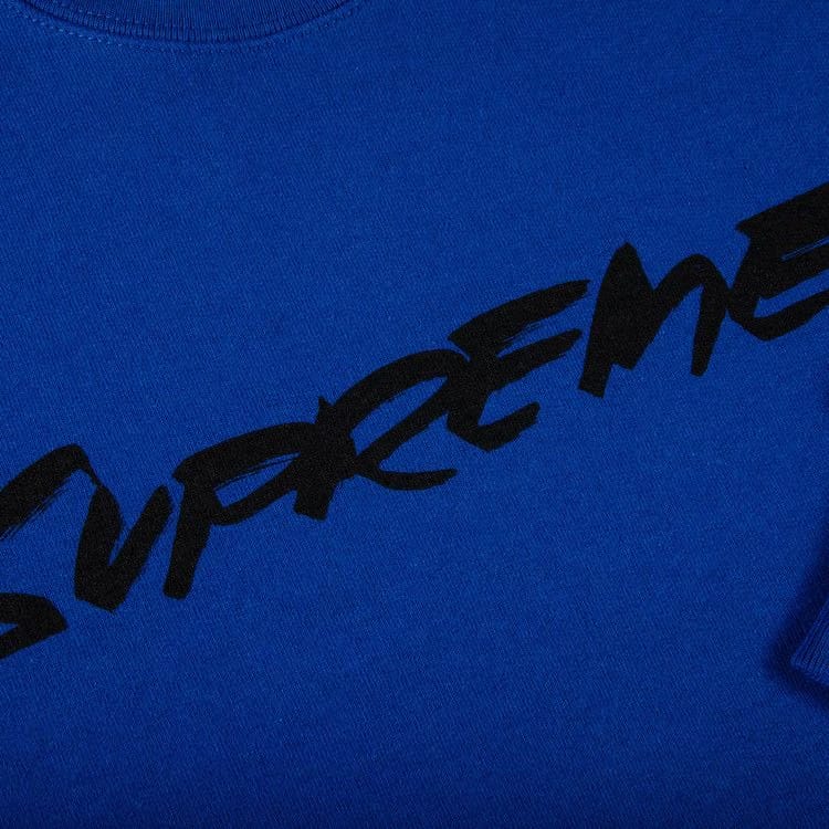 Supreme Futura Logo Crewneck Royal