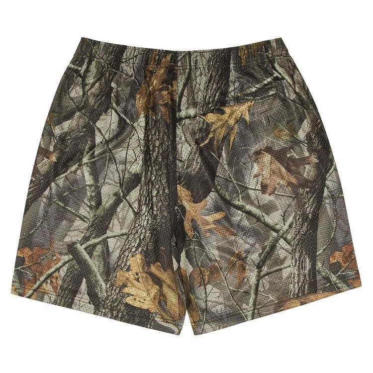 Supreme Small Box Baggy Mesh Shorts Realtree Hardwoods Camo