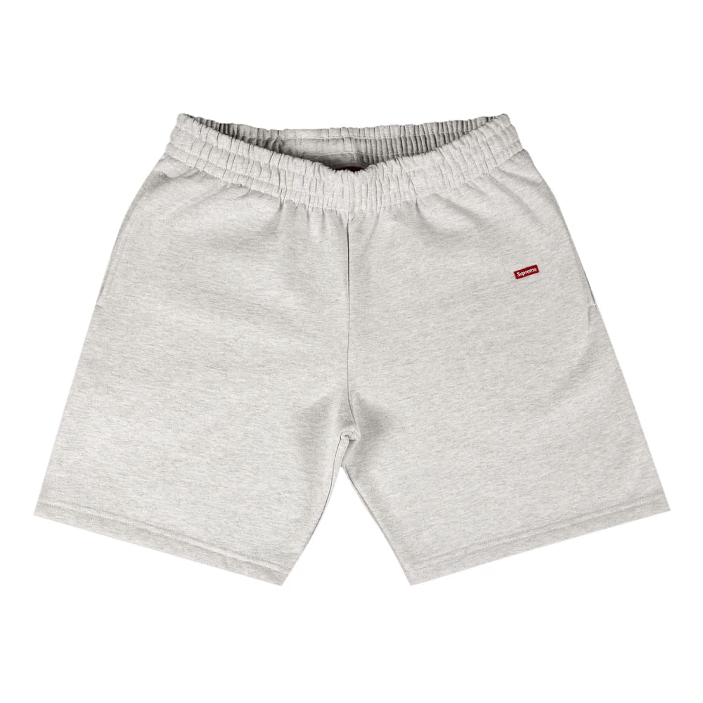 Supreme Small Box Sweatshort Ash Grey