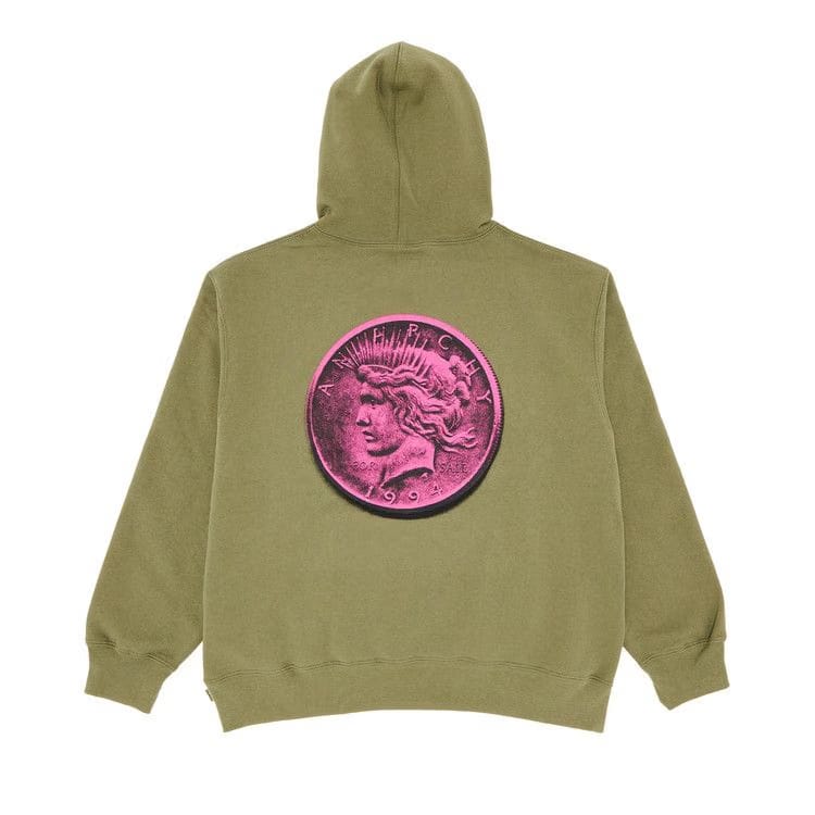 Supreme Anarchy Hoodie Light Olive