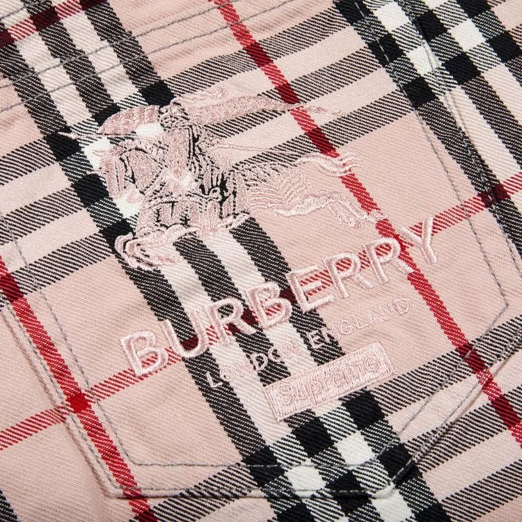 Supreme x Burberry Regular Jean Pink