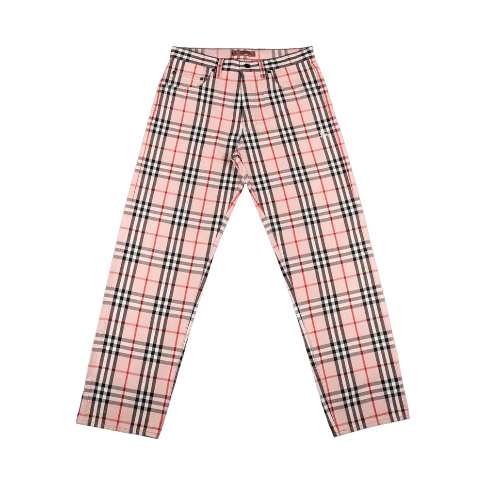 Supreme x Burberry Regular Jean Pink
