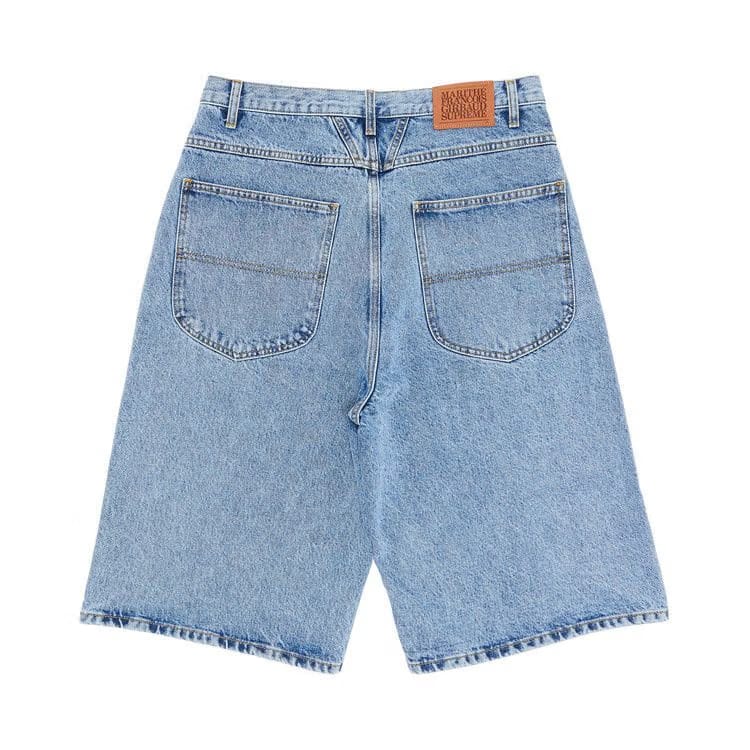 Supreme x Martithé + François Girbaud X-Seam Baggy Denim Shorts Washed Indigo
