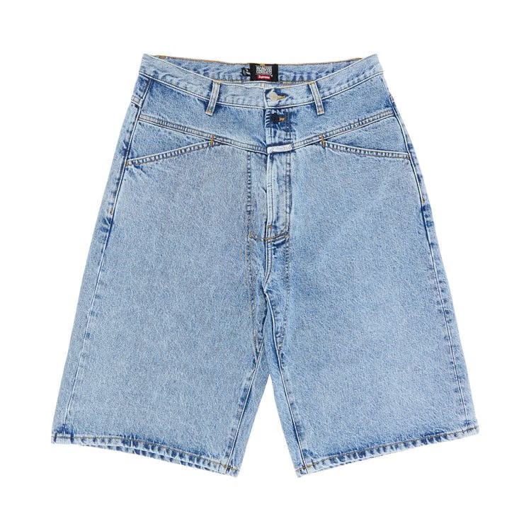 Supreme x Martithé + François Girbaud X-Seam Baggy Denim Shorts Washed Indigo