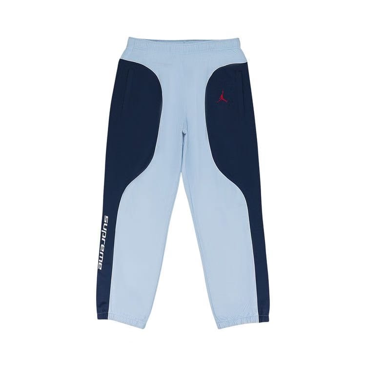 Supreme x Jordan Tricot Track Pant Light Blue