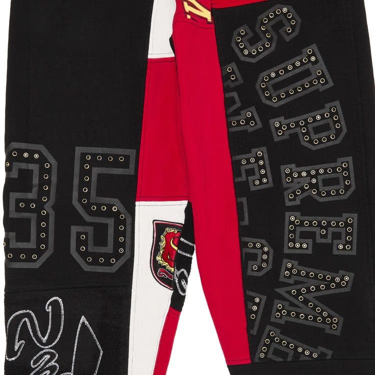 Supreme Patchwork Sweatpant Black