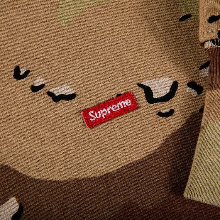 Supreme Small Box Crewneck Chocolate Chip Camo
