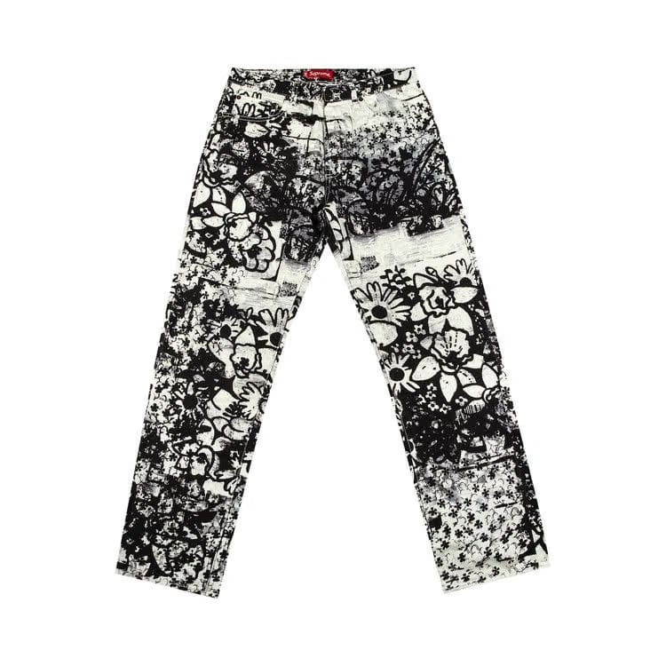 Supreme x Christopher Wool Regular Jean Black